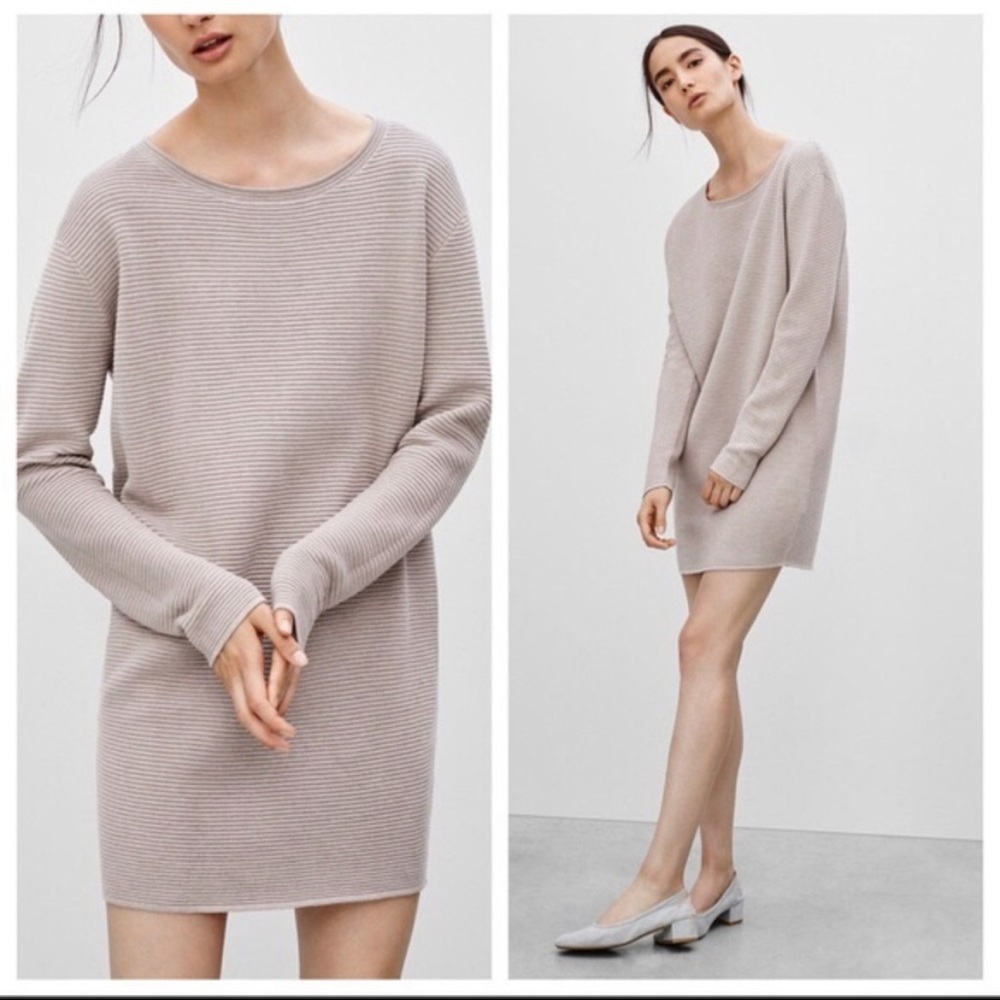 Aritzia Wilfred Campanule Longsleeve Dress